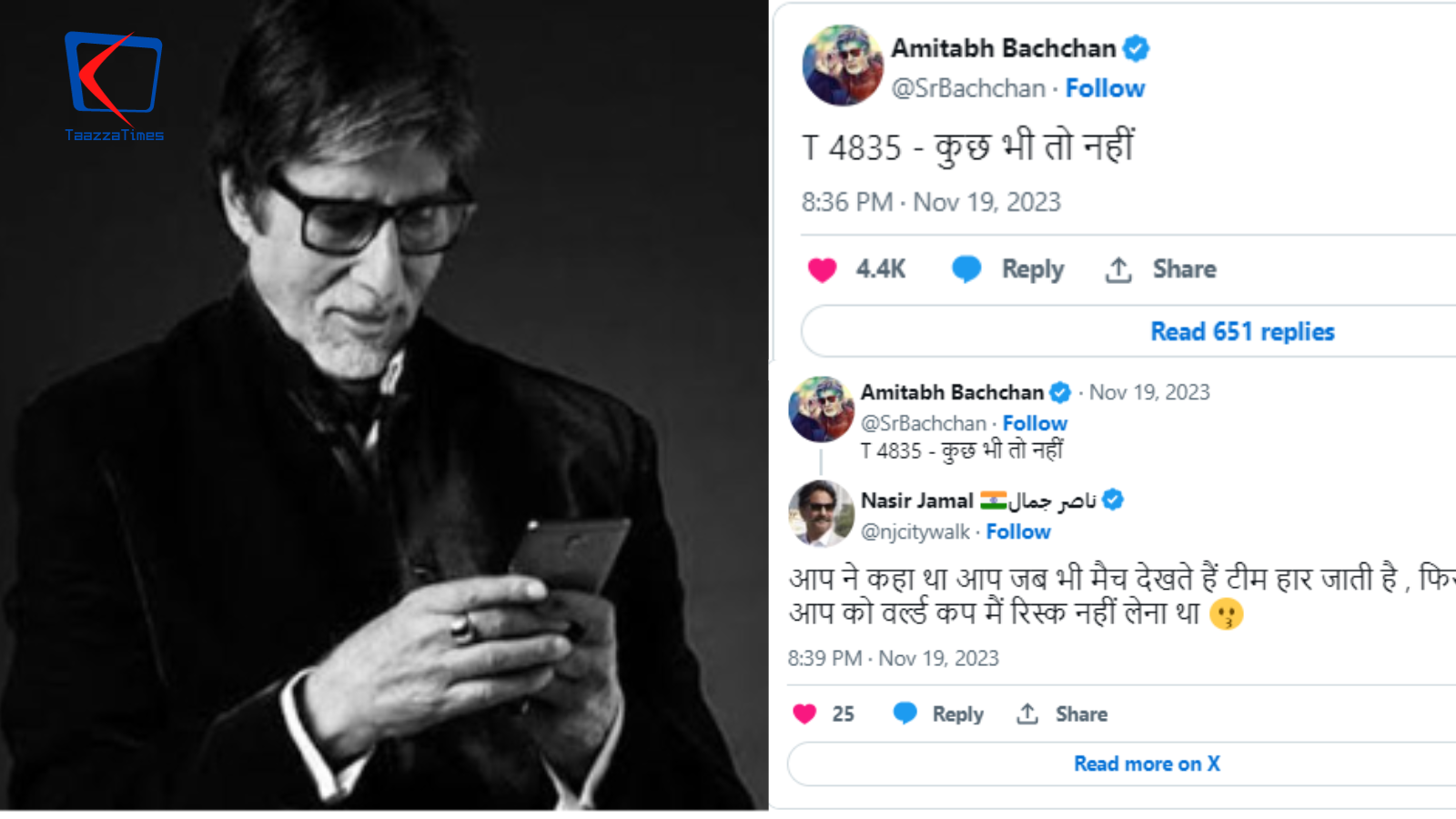 Amitabh Bachchan's Post Goes VIRAL